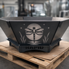 Fire Pit - Dragonfly - 3mm Corten Steel flat pack  – Australian Made