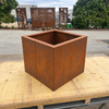 Corten Steel Planter Box – 500mm High | Australian Made