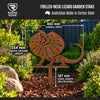 Frilled Neck Lizard Garden Stake – Australian Corten Steel