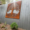 Tree of Life Wall Art – 1130mm Corten Steel