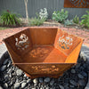 Fire Pit - Dragon 3mm Corten Steel flat pack – Australian Made