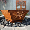 Fire Pit - Tiger 3mm Corten Steel flat pack – Australian Made