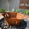 Fire Pit - Horse and Soul 3mm Corten Steel flat pack  – Australian Made