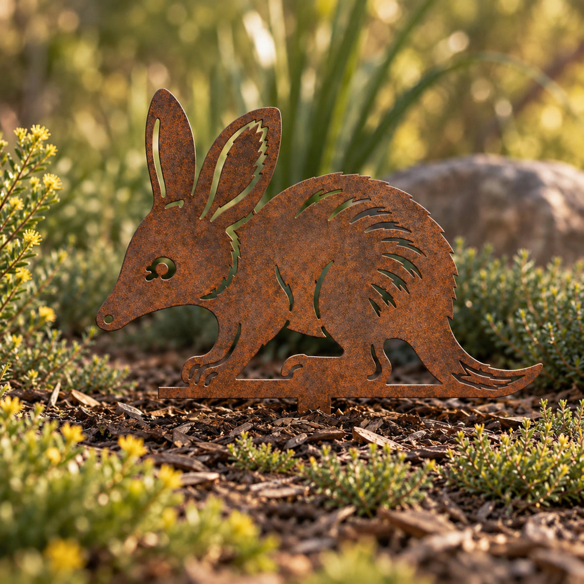 Bilby Garden Stake – Australian Corten Steel