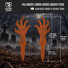 Halloween Corten Steel Garden Stakes | Spooky Metal Yard Art