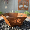 "Big Boy" Heavy-Duty Corten Steel flat pack – Australian Made