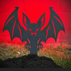 Halloween Corten Steel Garden Stakes | Spooky Metal Yard Art