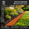 Corten Steel Garden Edging
