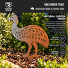 Emu Garden Stake – Australian Made Corten Steel