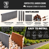 Corten Steel Garden Edging