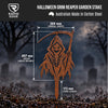Halloween Corten Steel Garden Stakes | Spooky Metal Yard Art