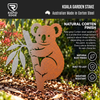 Koala Garden Stake – Australian Made Corten Steel