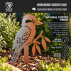 Kookaburra Garden Stake – Australian Made Corten Steel