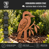 Kookaburra Garden Stake – Australian Made Corten Steel