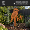 Kookaburra Garden Stake – Australian Made Corten Steel