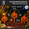 Halloween Corten Steel Garden Stakes | Spooky Metal Yard Art