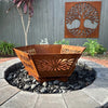 Fire Pit - Smash 3mm Corten Steel flat pack  – Australian Made