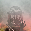 Halloween Corten Steel Garden Stakes | Spooky Metal Yard Art